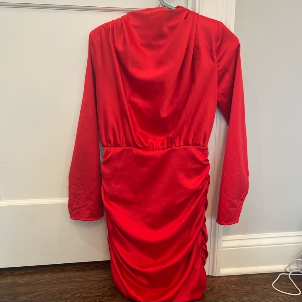 Misguided red dress!